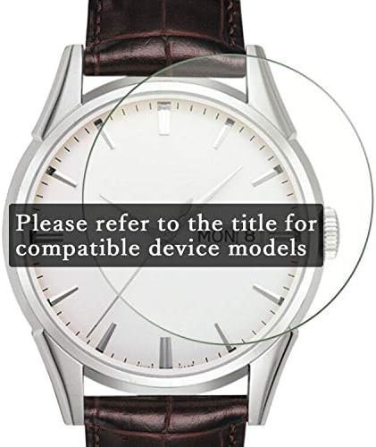 Synvy [3 Pack] מגן על מסך, התואם ל- Tissot 1000 T120.407.11.051.00 TPU סרט Smartwatch Smart Watch מגנים [זכוכית לא מזג]